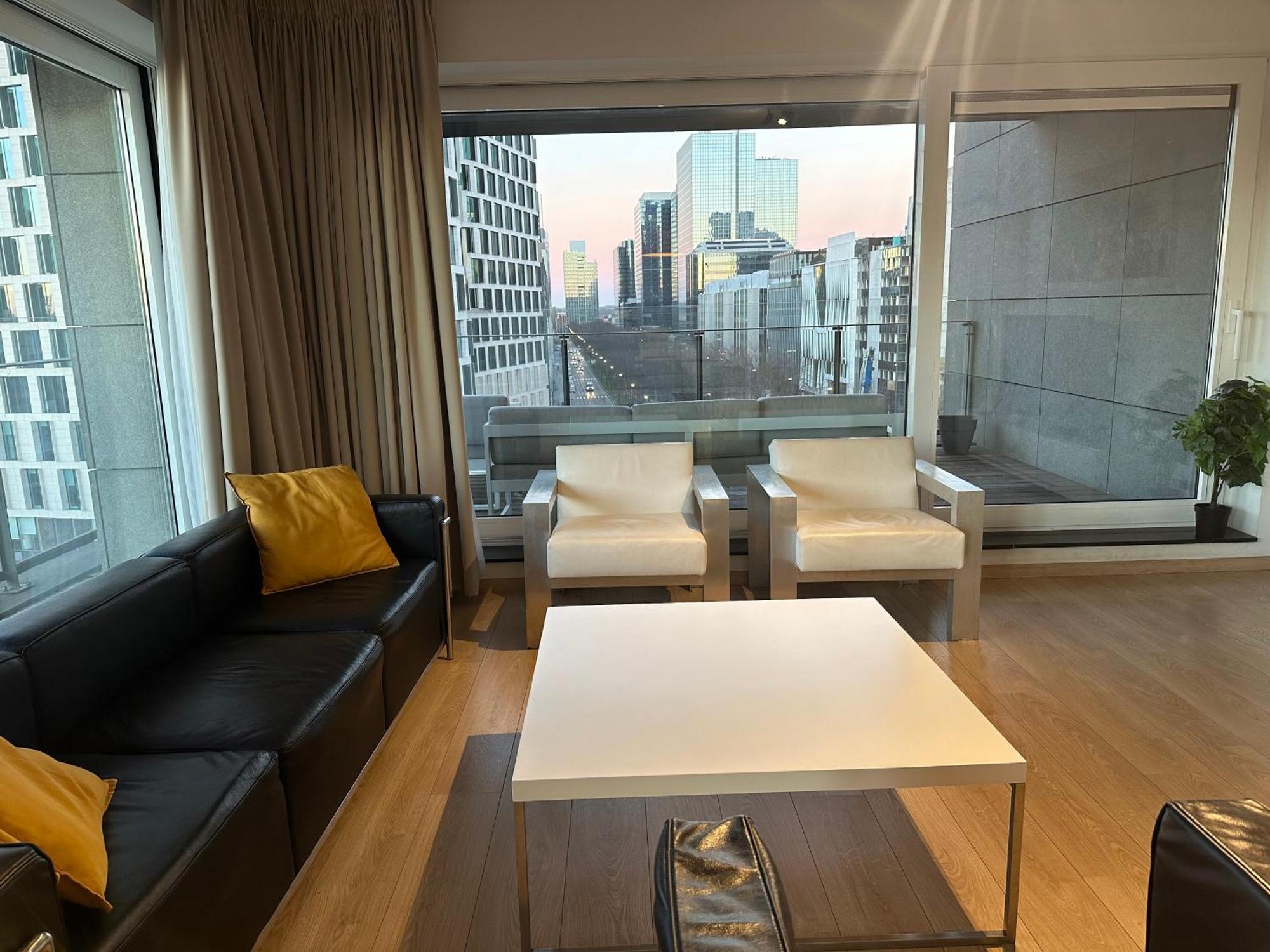 Apartment With Stunning View In City Center Брюссель Экстерьер фото