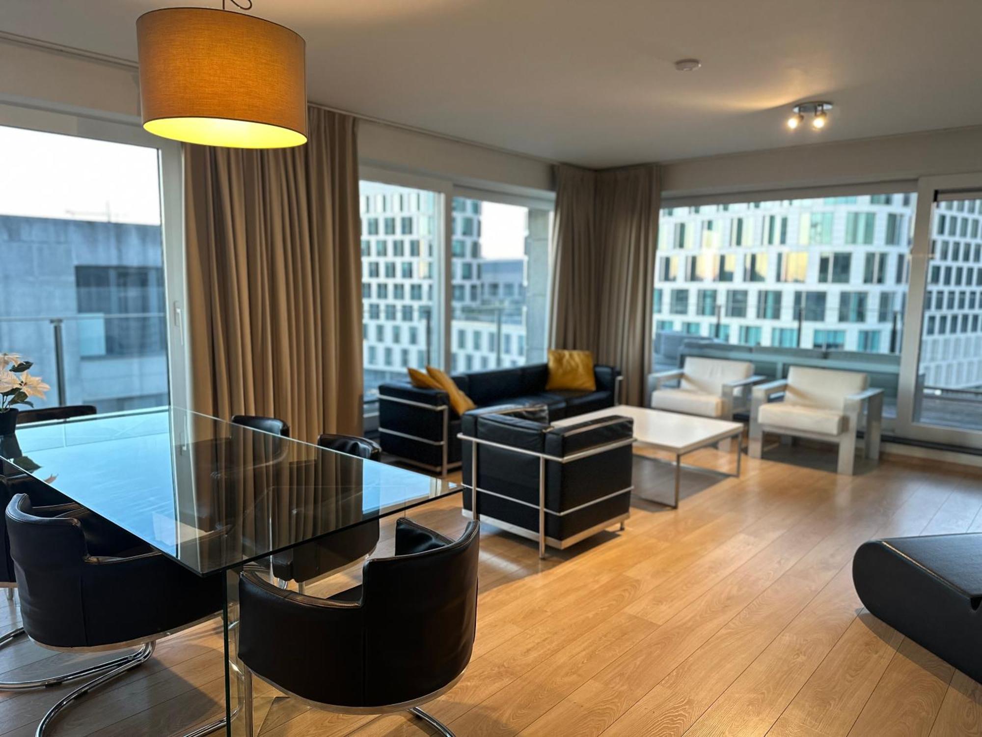 Apartment With Stunning View In City Center Брюссель Экстерьер фото
