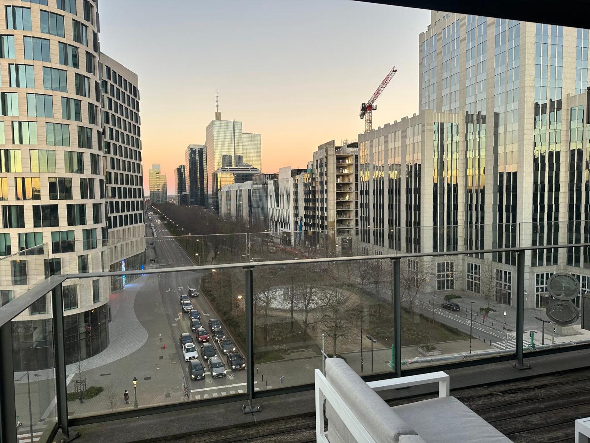 Apartment With Stunning View In City Center Брюссель Экстерьер фото