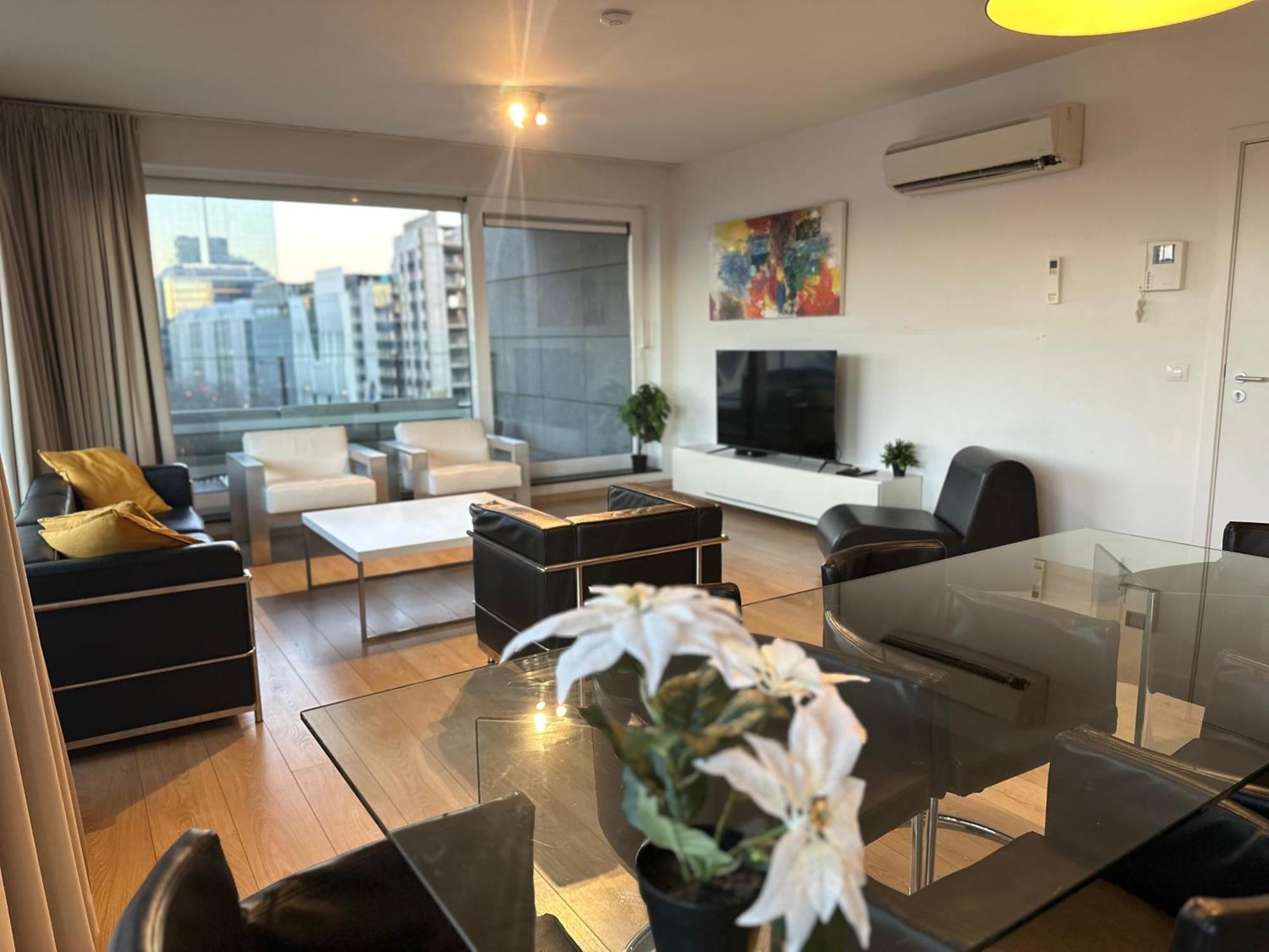 Apartment With Stunning View In City Center Брюссель Экстерьер фото